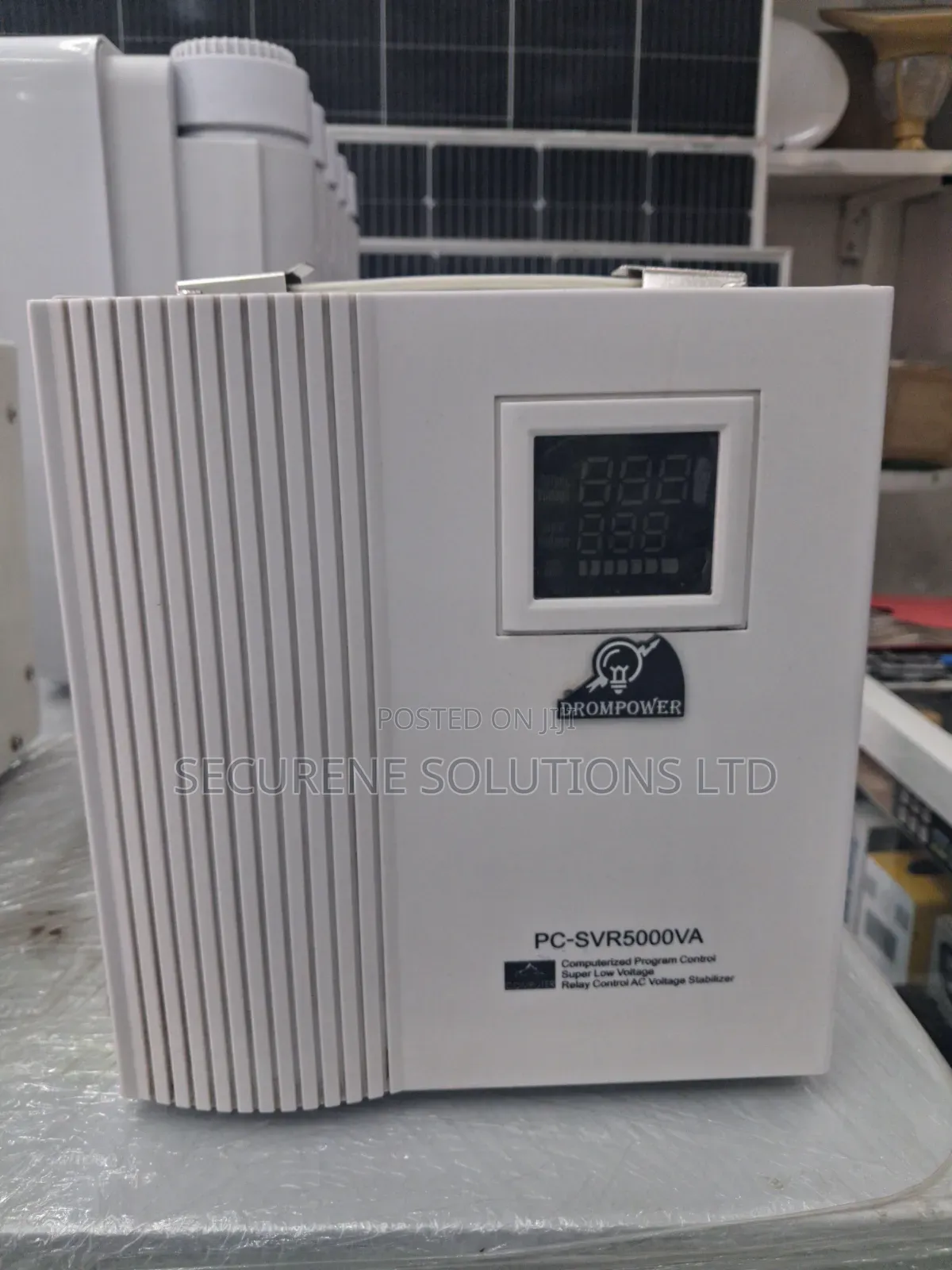 Automatic Voltage Stabilizer Drom Power 5kva Single Phase Servo Motor
