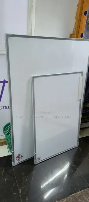 Dry Erase White Board 60cm by 90cm Imported