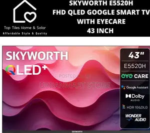 Skyworth 43" Qled Smart Google Tv