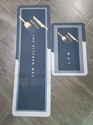 2-Piece Kitchen Mat Set – 120×45cm 75×45cm | Anti-Fatigue |