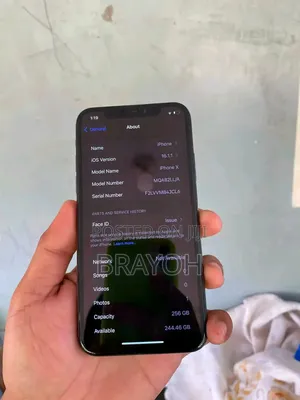 Apple iPhone X 64 GB Black