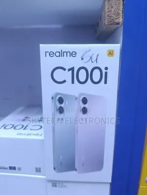 New Realme C100i 128 GB White