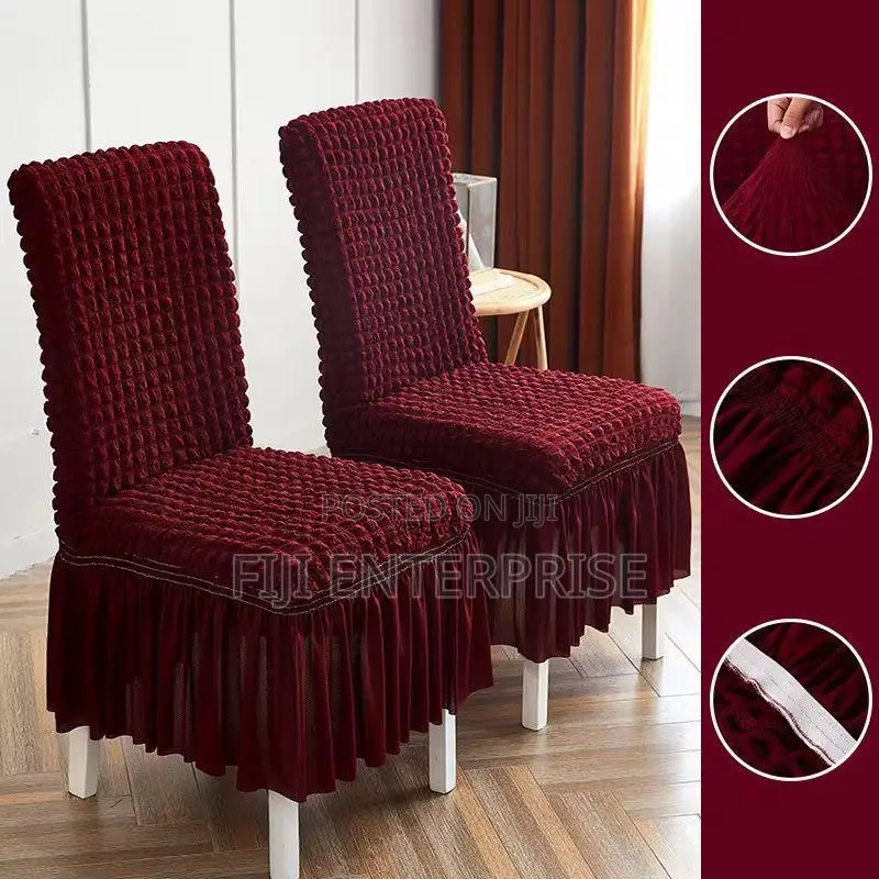 Bubble Material Dining Chair Seat Covers – Large Fitting | Quality