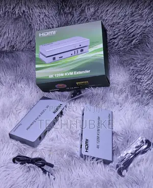 Hdmi KVM Extender 120m Over Network Cable Cat5e/Cat6