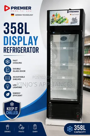 Premier 358l Display Showcase