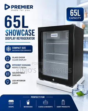 Premier 65lts Showcase Display Refrigerator /Fridge