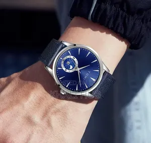 Tomi Genuine Leather Gents Watch T024