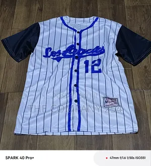 Quality Unisex Stripped Bulls Los Angeles Buttoned Baseball 116