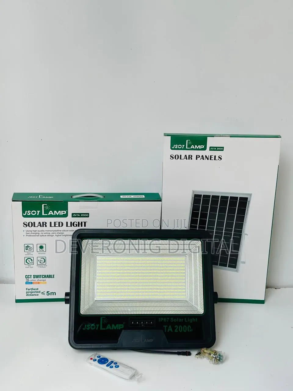 Ta 2000w Solar Floodlight