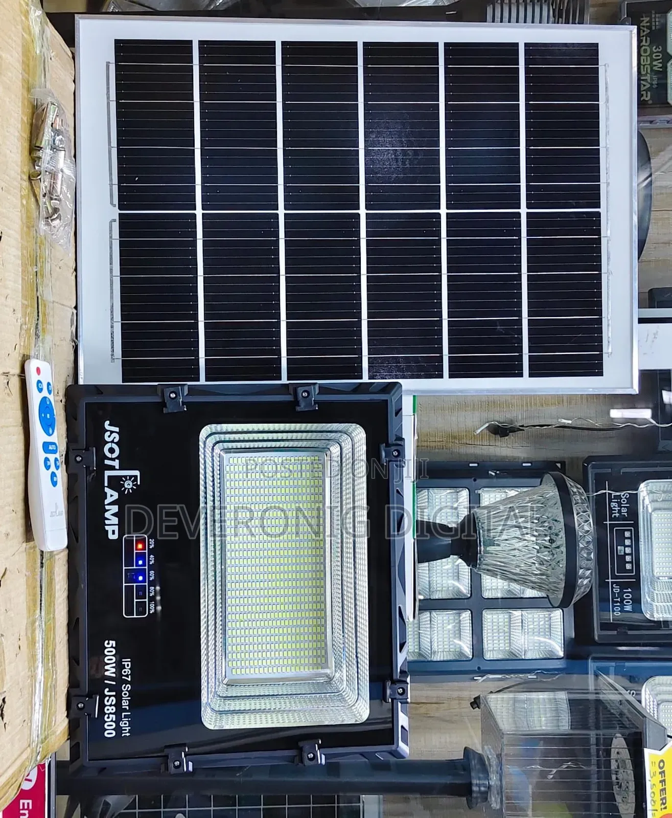 *500w Js Solar Floodlight*