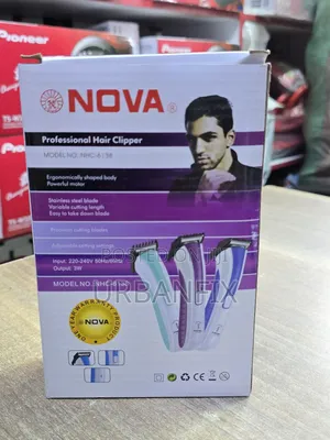 Nova Professional Hair Clippers With Precision Cutting Blades