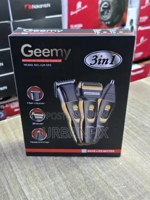 Geemy 3 in 1 Rechargeable Personal Hair Care Set