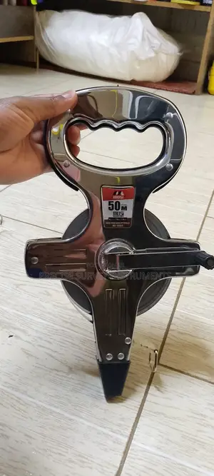 Heavy-Duty 50m Steel Measuring Tape for Construction Surveying