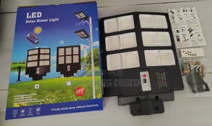 1000w Solar Street Light + Pole