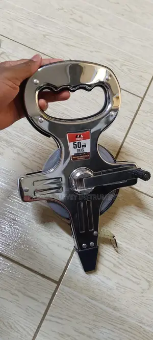 High-Precision 50m Steel Tape Measure With Fast Rewind