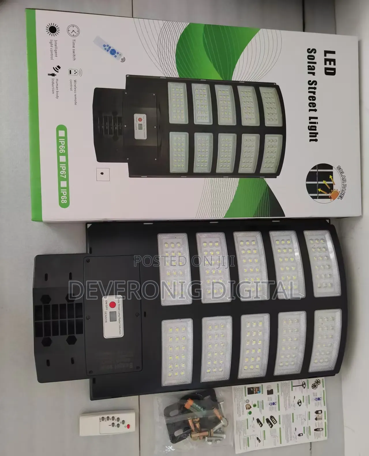*2400w Solar Street Light + Pole*=