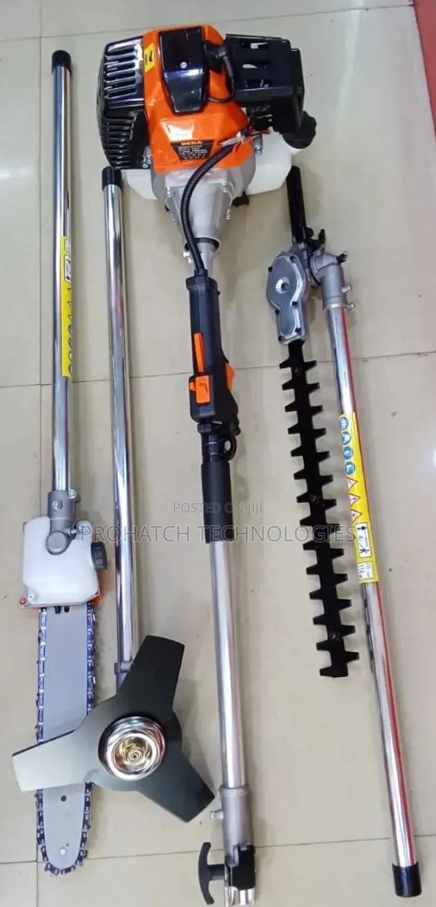 4 in 1 Petrol Powered Hedge Trimmer