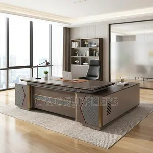 Executive Office L-Shaped Table-2.4m