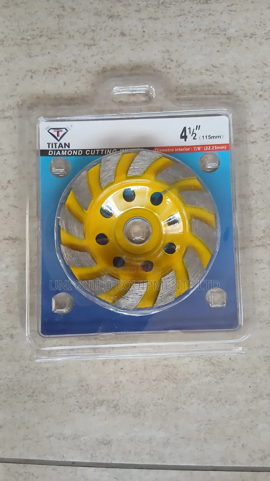 Diamond Abrasive Wheel(41⁄2" 5")