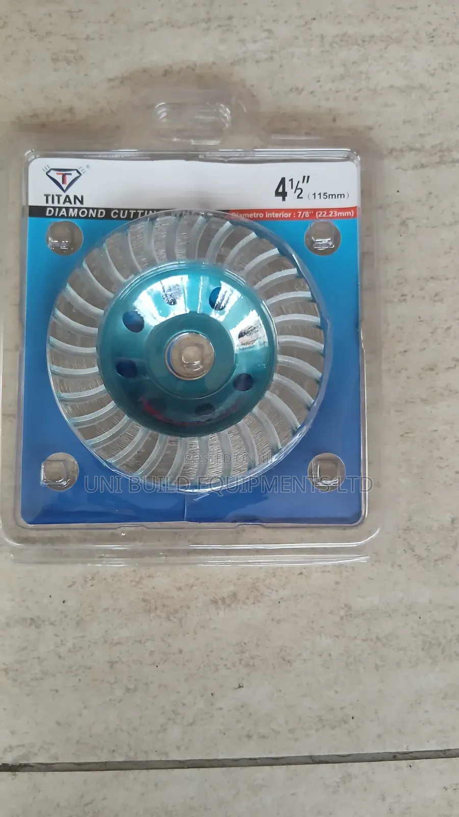 Diamond Abrasive Wheel(41⁄2" 5")