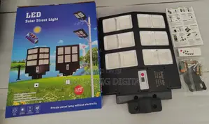 1000w Solar Street Light + Pole