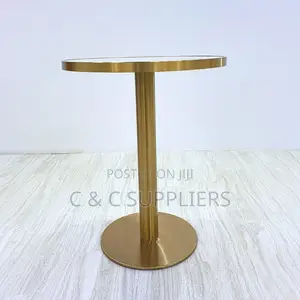 Modern Round Marble Dining Table.