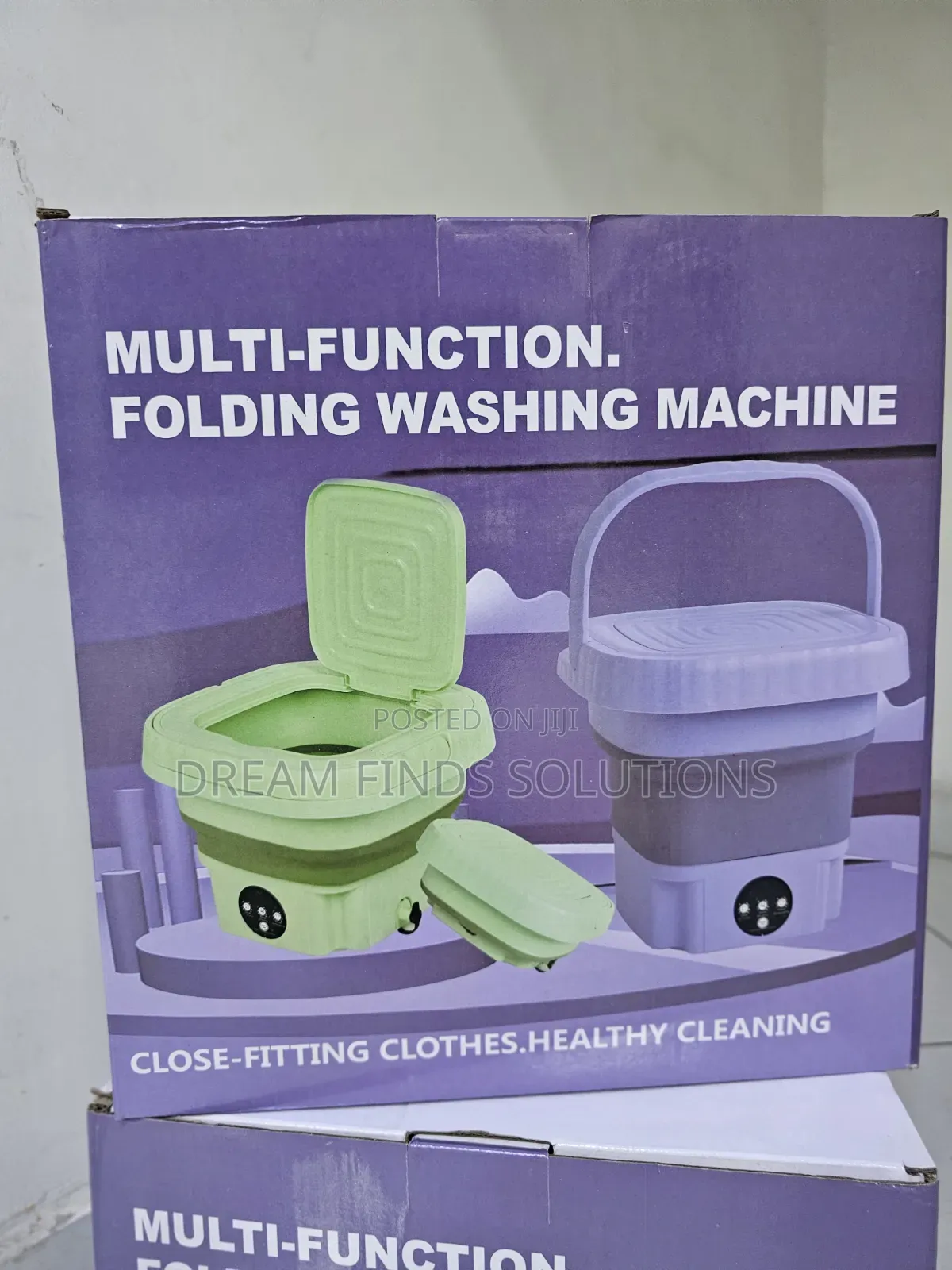 No Space? No Problem! Meet Your New Mini Folding Washing Machine