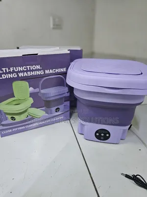 No Space? No Problem! Meet Your New Mini Folding Washing Machine