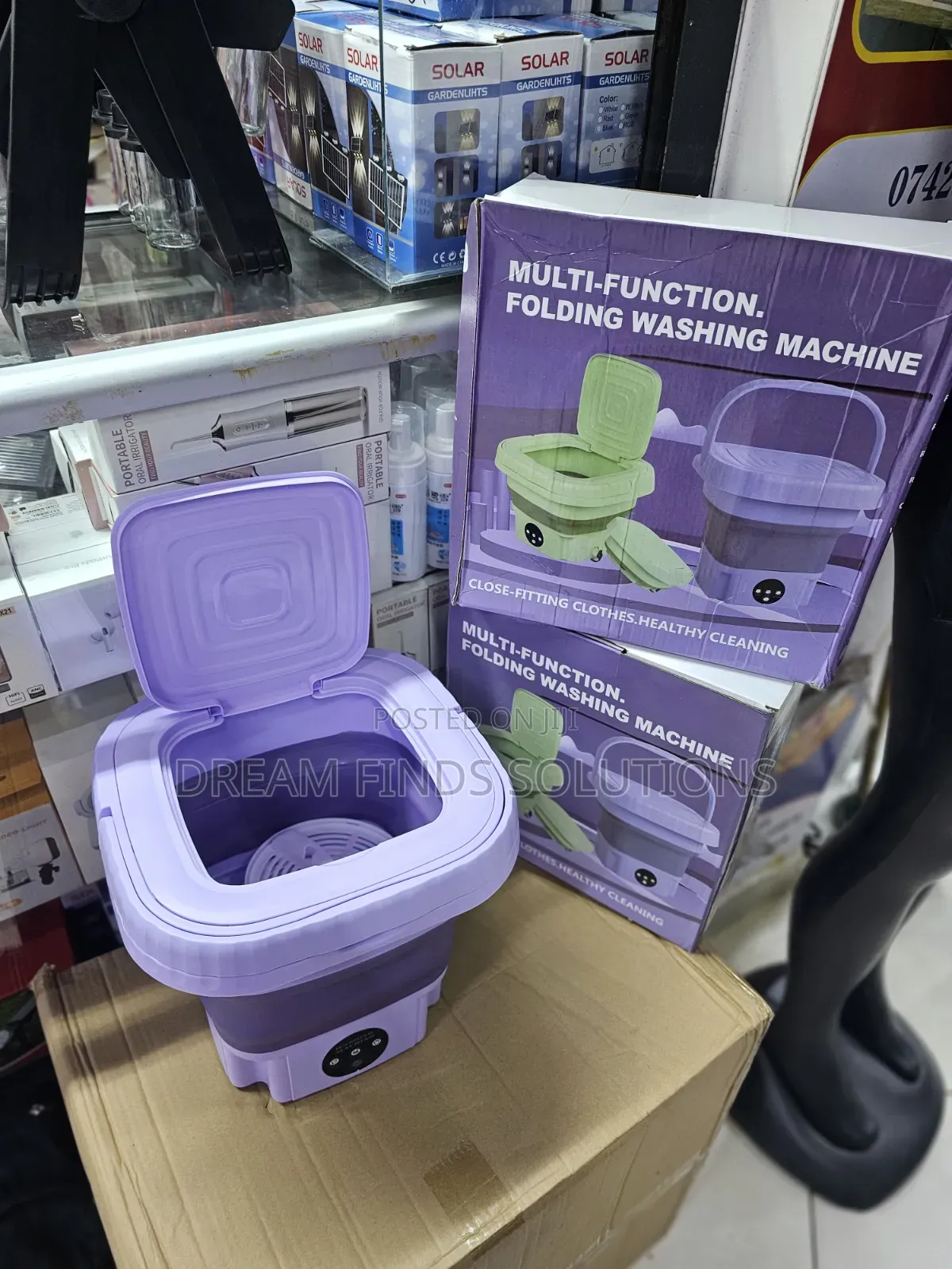 The Super-Gentle Foldable Clothes Washing Machine