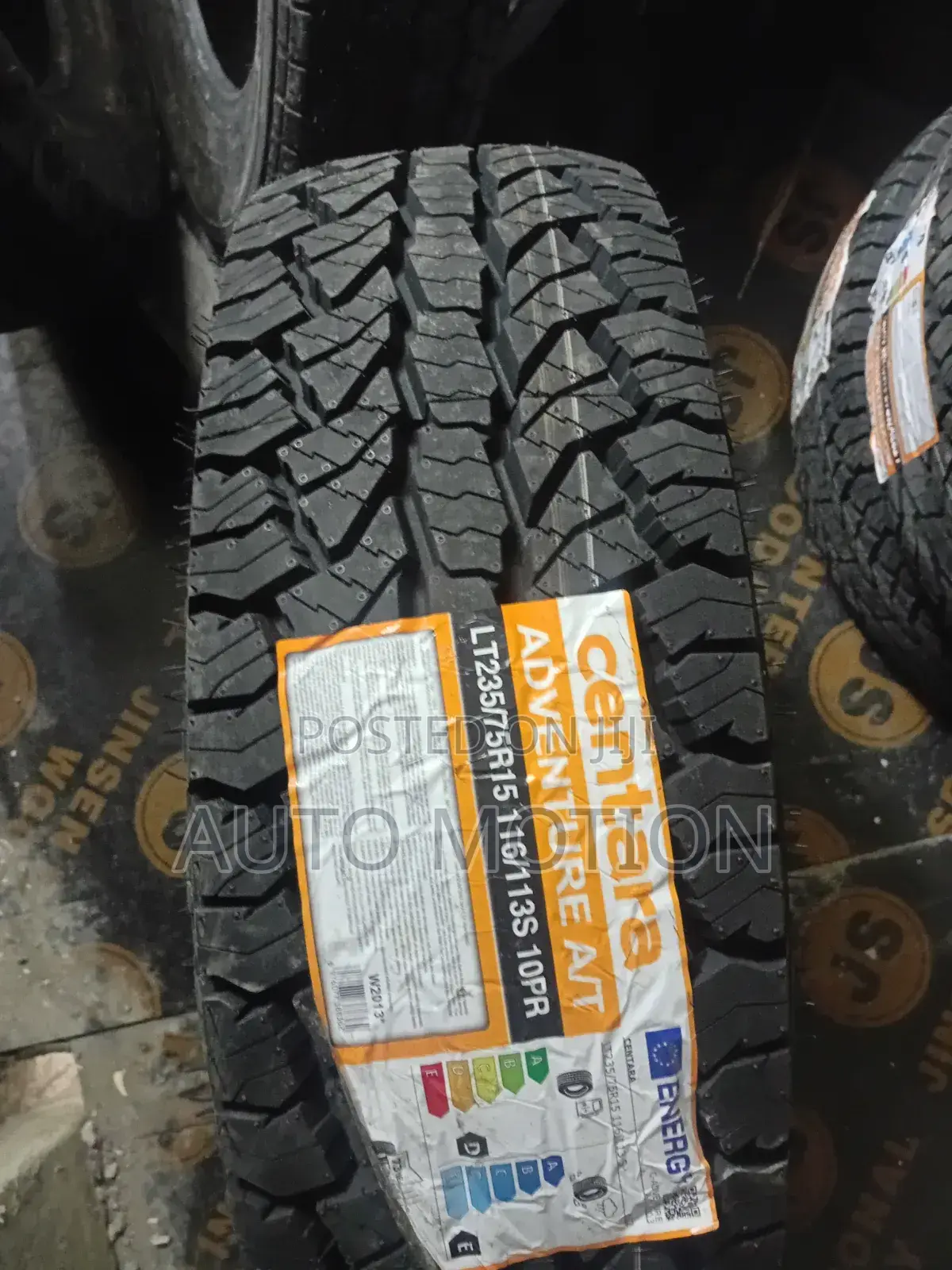 235/75r15 Centara Tyred