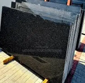 Natural Black Granite Slab