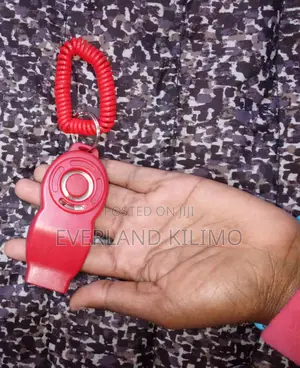 Dog Clicker With Whistle and Wrist Strap