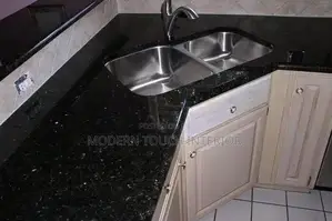 Black 8 by 2ft Kenyan Granite