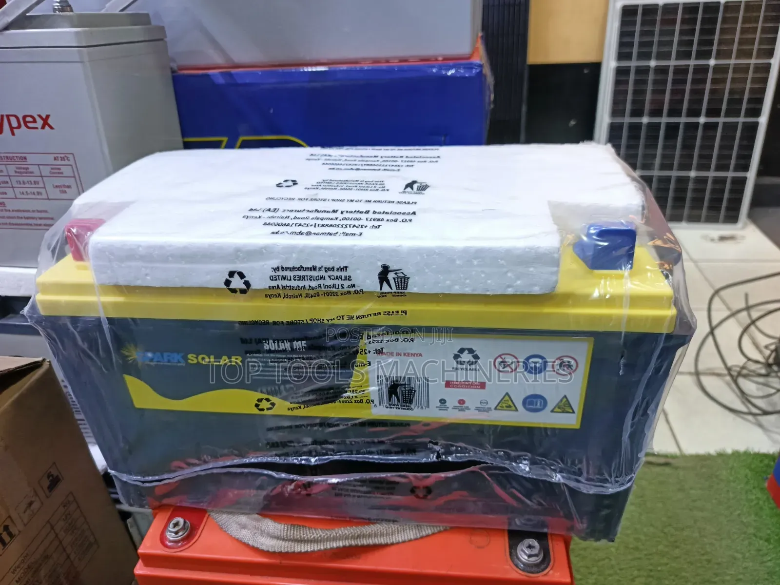 Spark Mf Solar Battery 100ah 12v