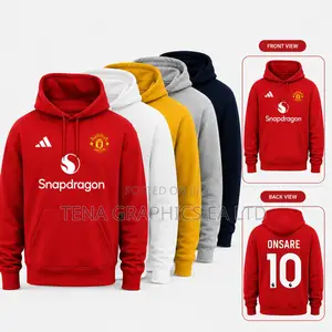 Branded Custom Heavy Hoodies for Manchester United Fans