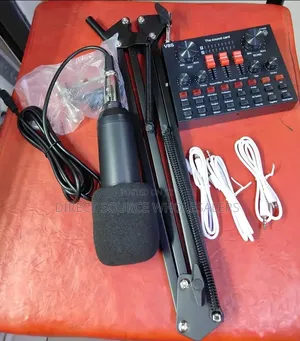 Studio Quality Bm 800 Microphone With a V8sk Condenser Microphone