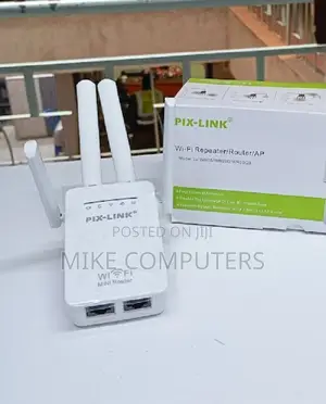 Pix-Link Wireless Network Extender With Ethernet Port