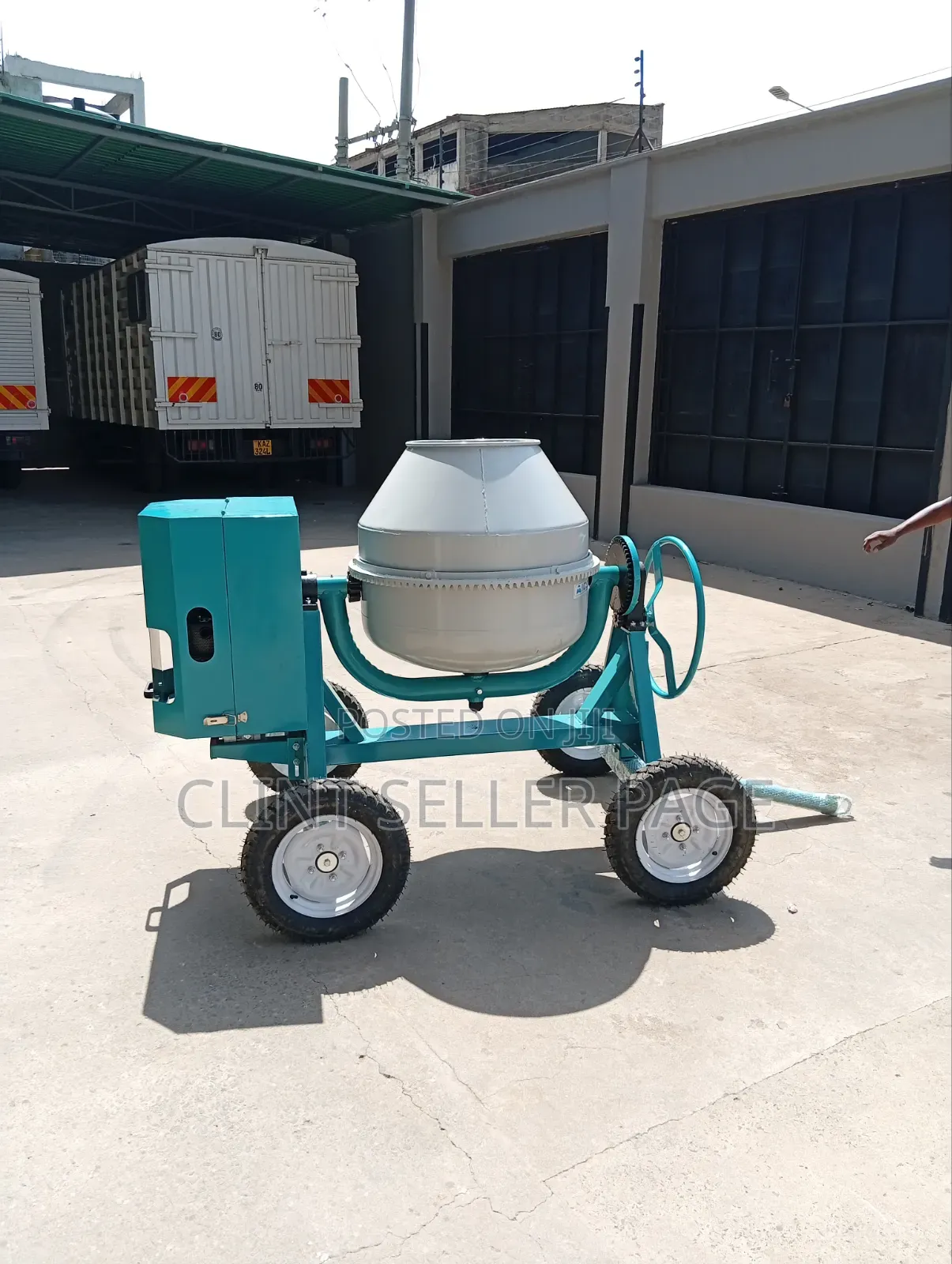 Aico Concrete Batch Mixer 400