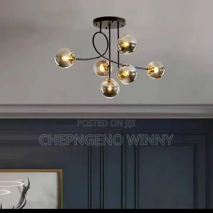 Six Head Nordic Chandelier