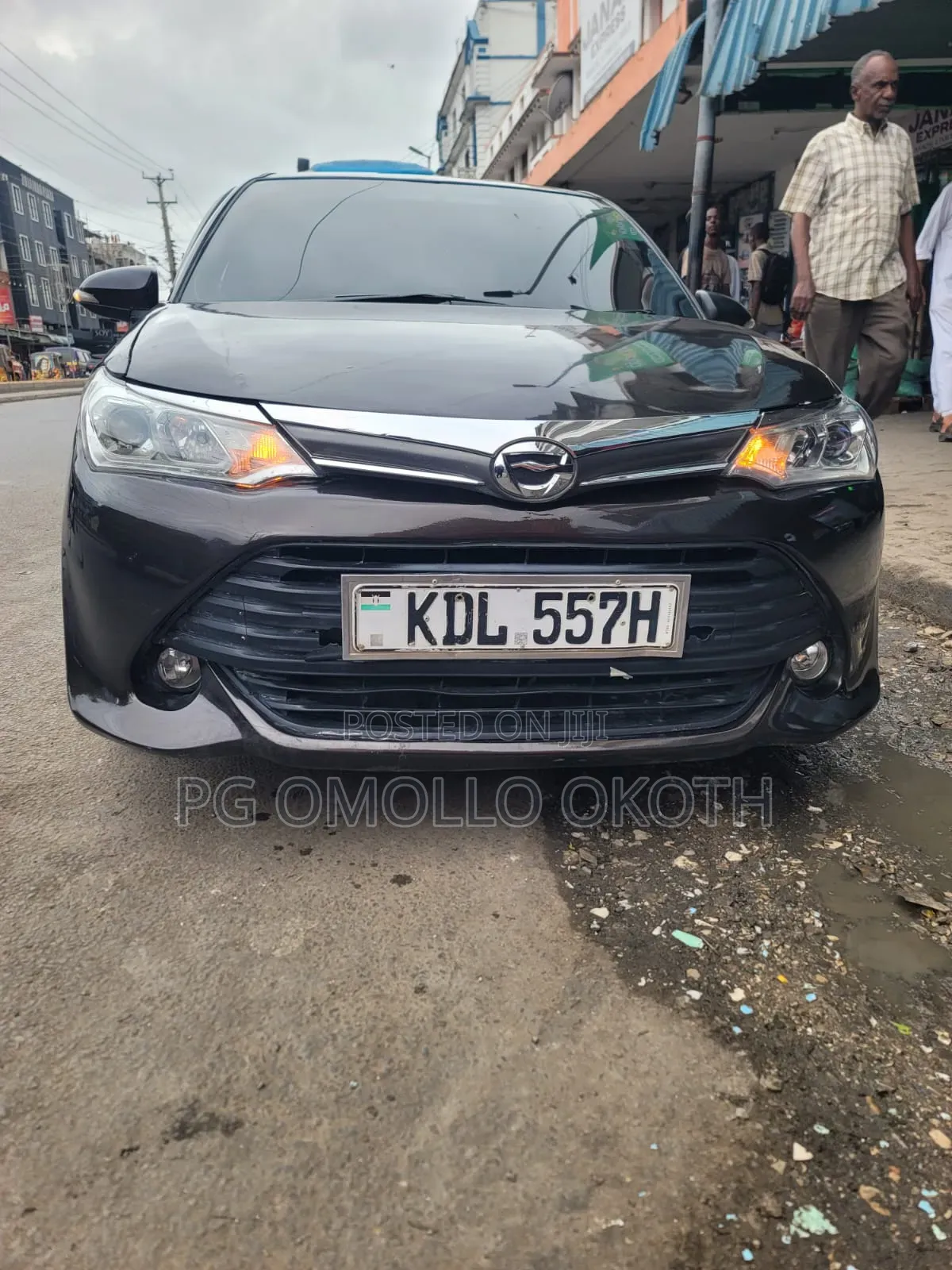 Toyota Axio 2016 Brown