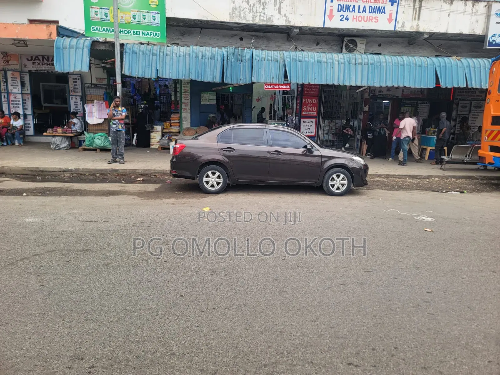 Toyota Axio 2016 Brown