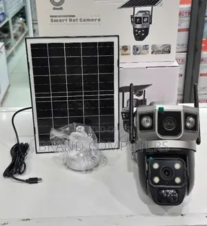 Solar Camera 4g Dual Lens With Sim Slot 4mp PTZ