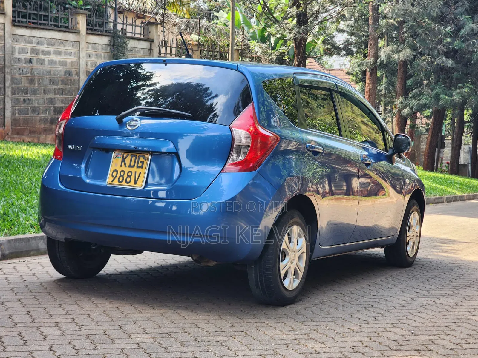 Nissan Note 2014 Blue