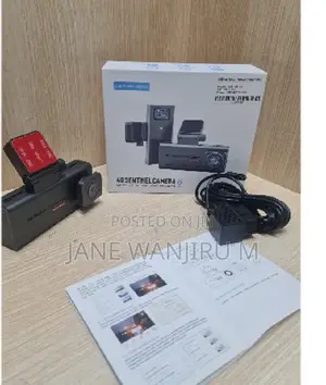 Full Hd 4g Smart Dash Camera Dual Lens With Night Vision