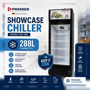 Premier 288l Display Chiller With Adjustable Shelves