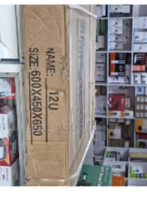 12u Network Cabinet 650×450×650mm For Cctv, Patch Panels Switches