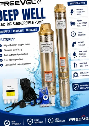 0.5hp Deep Well Electric Submersible Pump