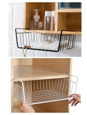 1pc Whitehanging Net Basket