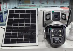 Vts02 Dual-Lens Solar Security Camera (4g Solar Powered CCTV Camera
