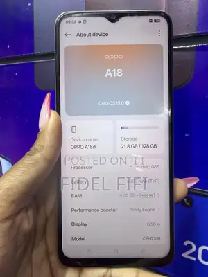 Oppo A18 128 GB Blue